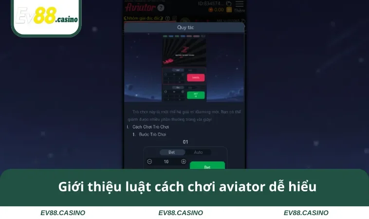 cach choi aviator 1 Giới thiệu luật cách chơi aviator dễ hiểu