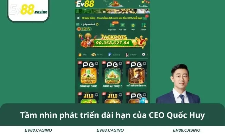 Tầm nhìn phát triển dài hạn của CEO Quốc Huy