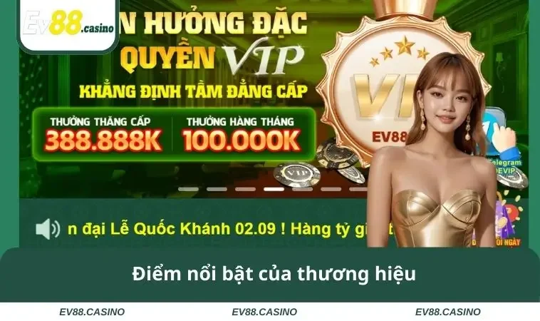 diem noi bat cua thuong hieu Điểm nổi bật của thương hiệu